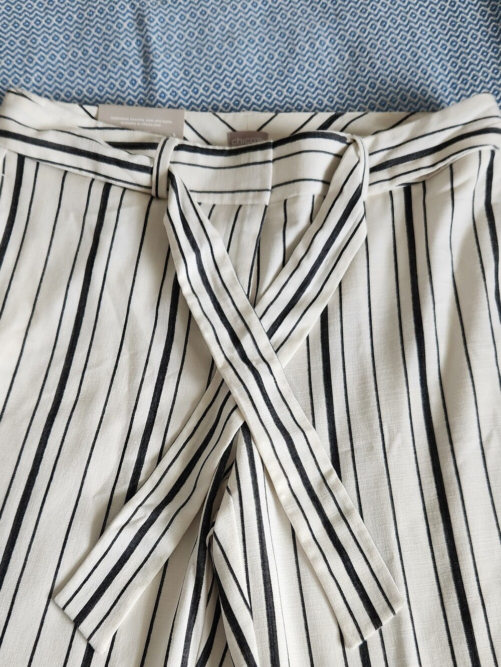 Chico's White Wide-Leg Pant - Picture 7 of 13